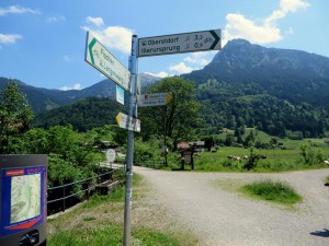 Die Anfahrt über das wunderschöne Lech- und Tannheimertal war bereits eine Reise wert.