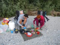 M&M nach Farben sortiert